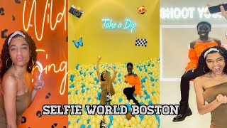 SELFIE WORLD BOSTON 🤩 📸 || RANDOM VLOG
