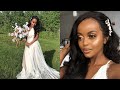 GET READY WITH ME | EASY BRIDAL MAKEUP, HAIR AND DRESS  Ft. Wowafrican wigs