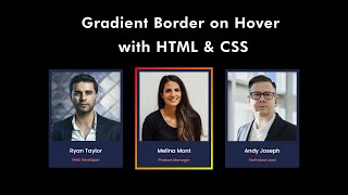 How To Make Animated Gradient Color Border on Website Using HTML & CSS