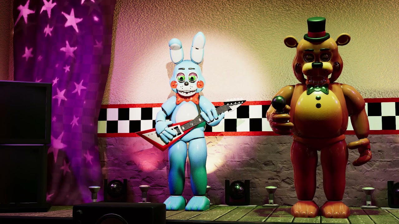 Five Nights at Freddys Animation: Toy Freddy Beats Up Toy Bonnie [SFM FNAF]  - Dailymotion Video