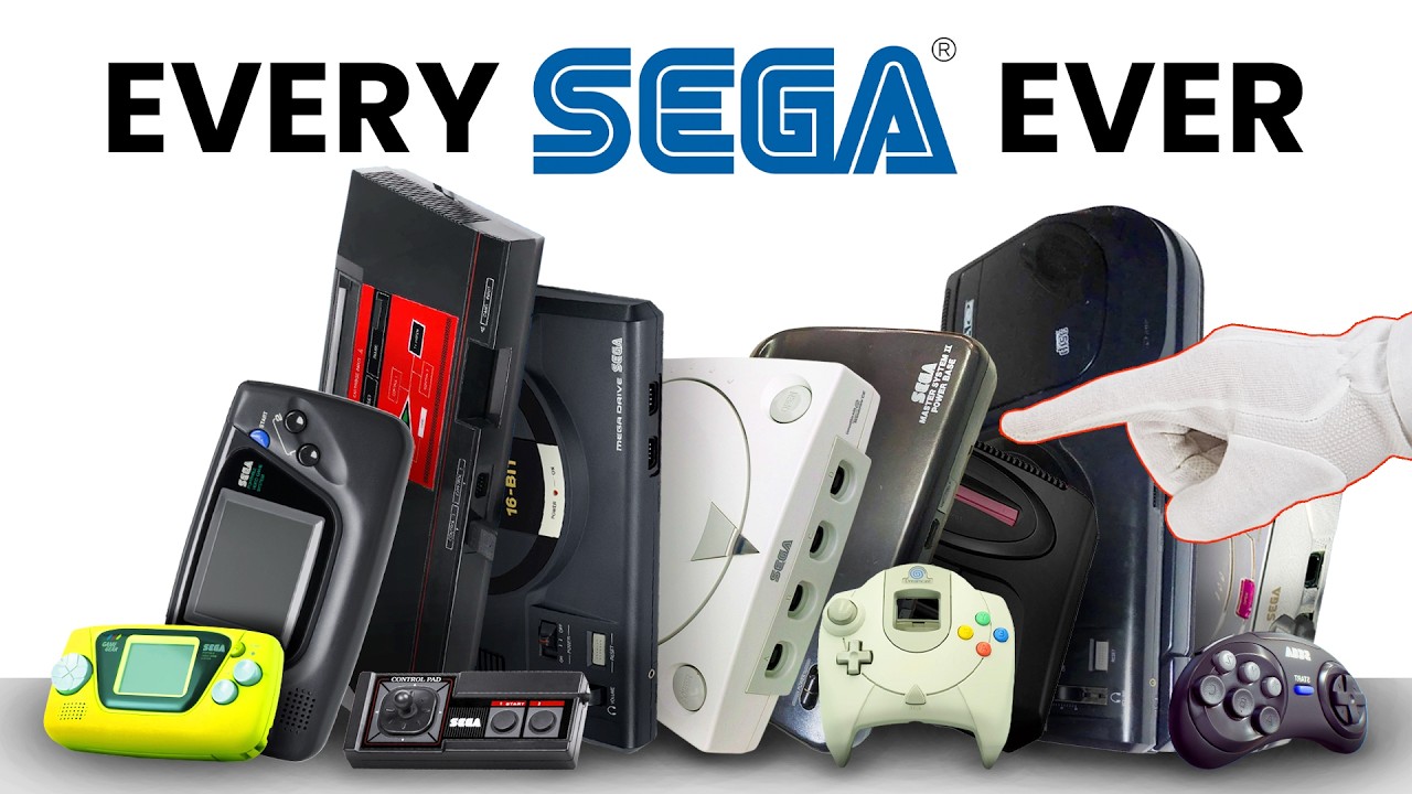 Unboxing Every Sega Console Ever (1987-2025)
