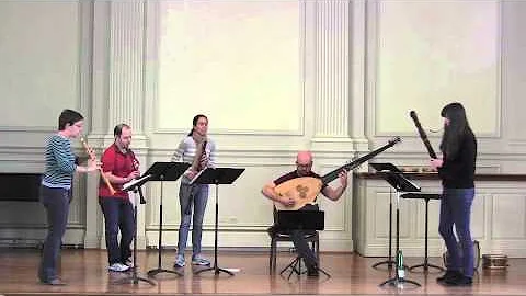 Les Dlices Oboe band in Rehearsal