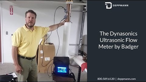 A Dynasonics Ultrasonic Flow Meter by Badger