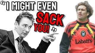 Cloughie Confronts Crossley Over Slippers?