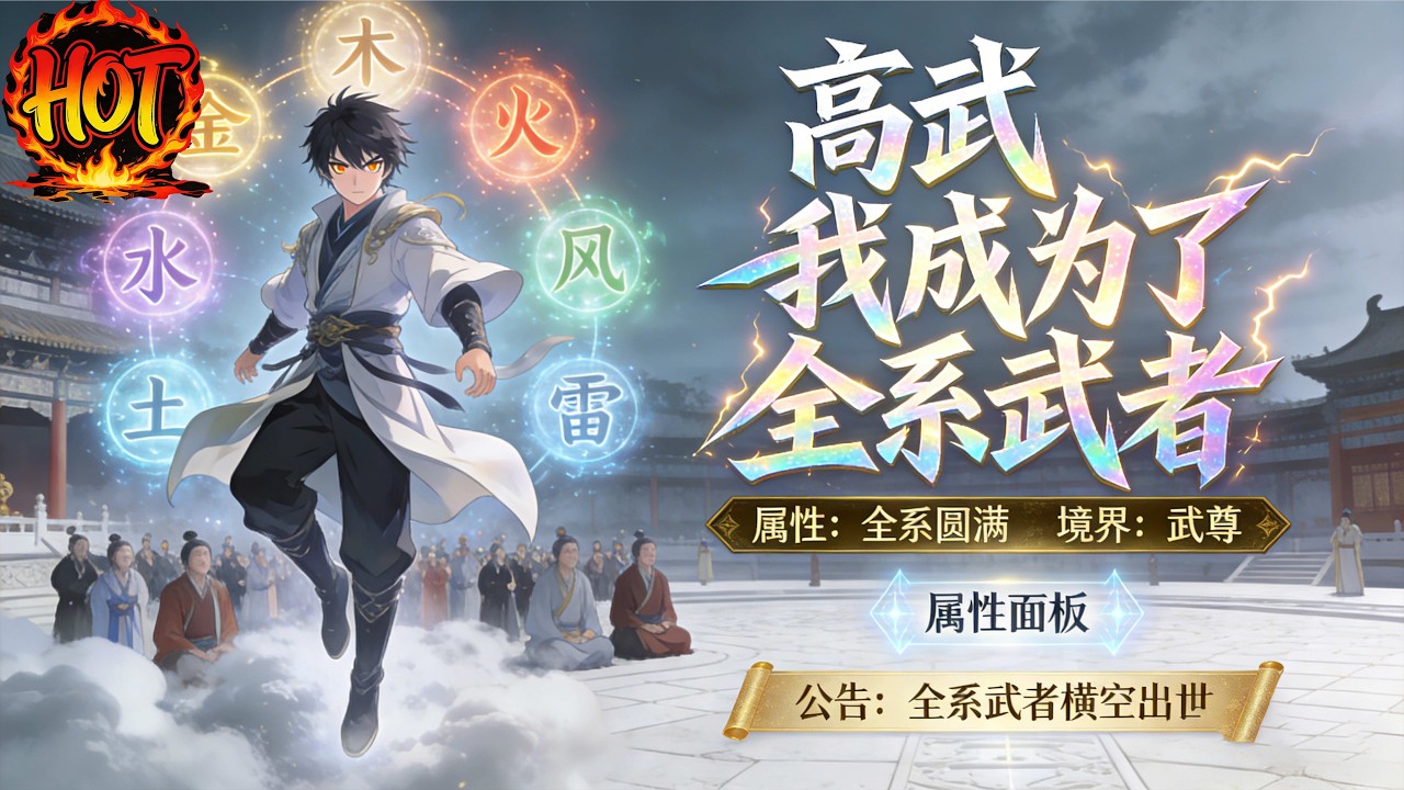 ✨【强推】《高武 我成为了全系武者 》1--72集无数的异兽出现，不停的挤压着人类的生存空间。而人类，也靠着对天地天地元素敏感度，成为了元素武者。#穿越 #末世 #异能 ##动态漫画# 漫野推文