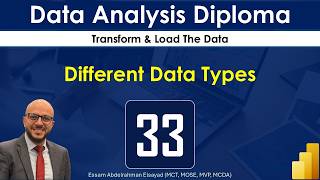 Different Data Types | Eps-33 | Microsoft Power BI Data Analysis Diploma