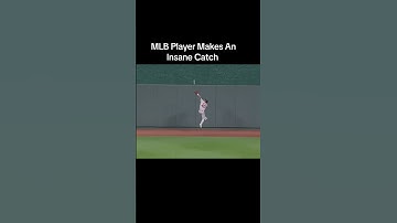 MLB Player Makes An Insane Catch #sports #baseball #mlb #foryou