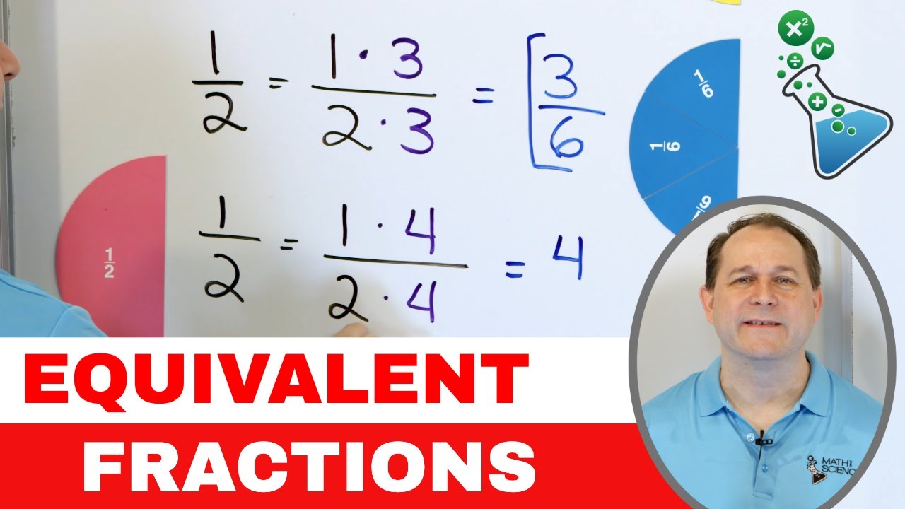 144 - What are Equivalent Fractions? - (Calculate & Find Equivalent  Fractions) - Part 14