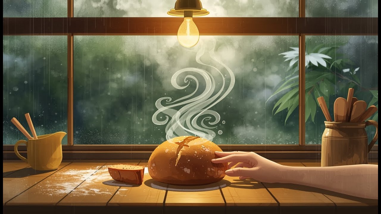 Rainy Day Reset: Homemade Bread & Slow Living | Cozy ASMR