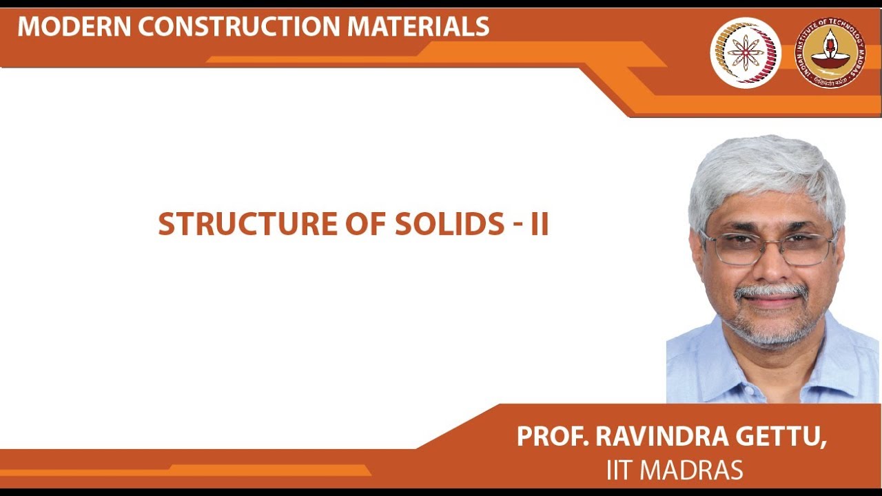 Structure of Solids - II