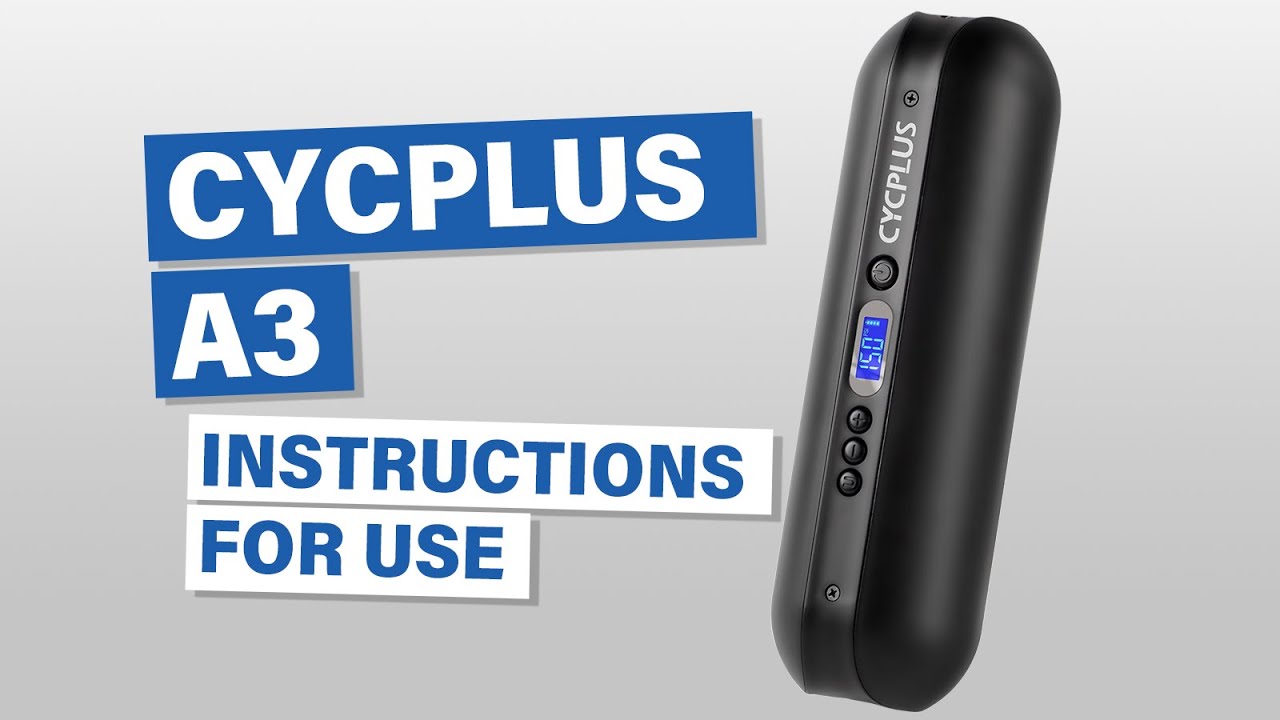 CYCPLUS 150 PSI elektrische Luftpumpe AIR INFLATOR