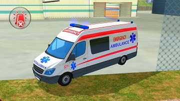 Xe Cứu Thương Biến Hình Robot Giải Cứu khẩn Cấp _ Ambulance Robot City Rescue Game_ android gameplay