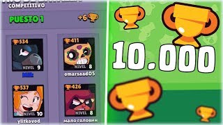 JUGANDO CON GENTE DE +10.000 COPAS EN BRAWL STARS - WithZack