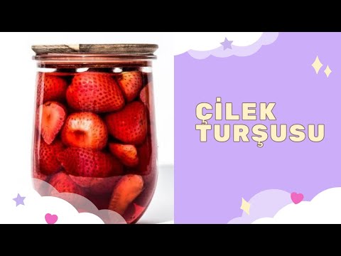 20 SANİYELİK ÇİLEK TURŞUSU TADIM VİDEOSU