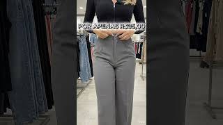Calça social feminina pantalona #roupafeminina #roupas #calça #pantalona