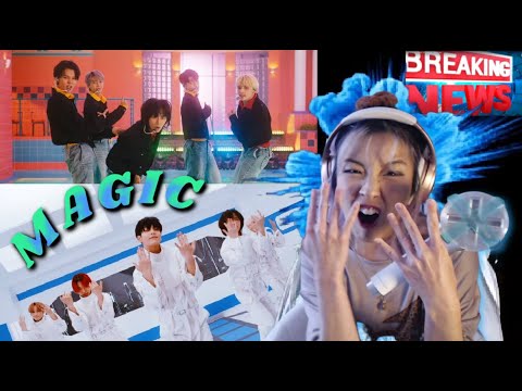 TXT MAGIC Official MV + Magic Performance on Good Morning America REACTION 🛸🚨 투모로우바이투게더