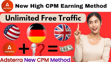 Adsterra High CPM Loading Method | Online Earning Method 2023 | Adsterra Earning Method | High CPM