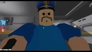 Jogando o novo Prisão de Barry no Roblox!!!!!!