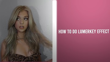 how to do luma key effect on videostar!