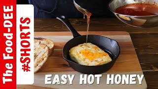 How to Make Hot Honey Recipe ( Honey Sriracha Sauce ) #SHORTS