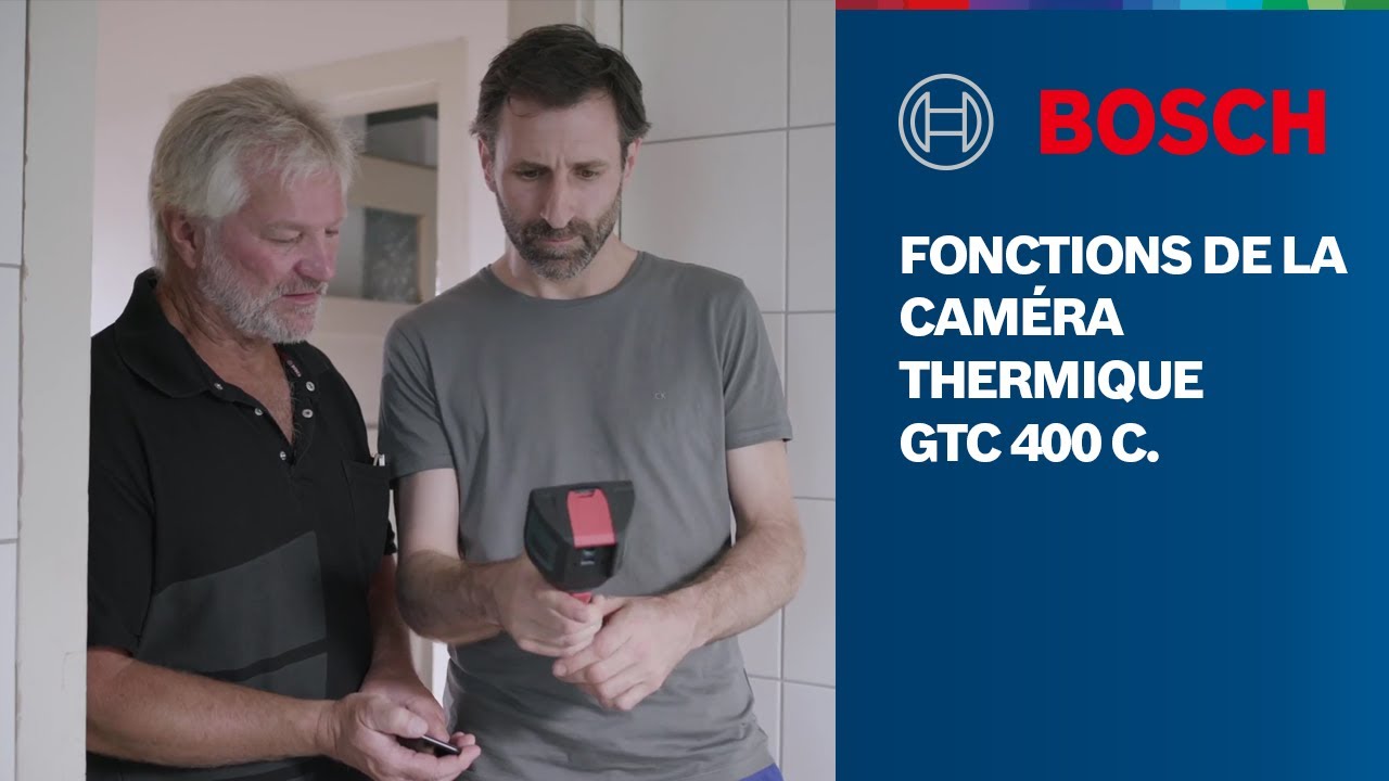 Caméra thermique Bosch GTC 400 C Professional - Bricoland