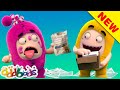 ODDBODS | Newt Helps A Friend | Cartoons For Kids