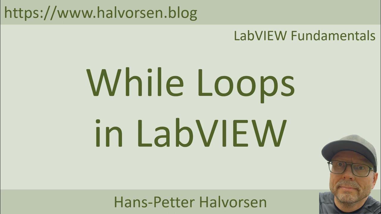 While Loops in LabVIEW - YouTube