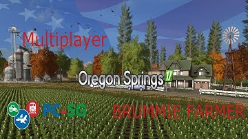 Farming Simulator 2017 | Oregon Springs | Multiplayer 19/01/2018