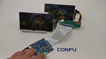 CONFU HDMI to MIPI Board TC358870XBG Dual 5.5" 1440X2560 2K QHD IPS LCD Display Screen Panel China