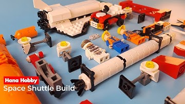 Space Shuttle Blocks | Speed Build | Magic Build | Unofficial Lego