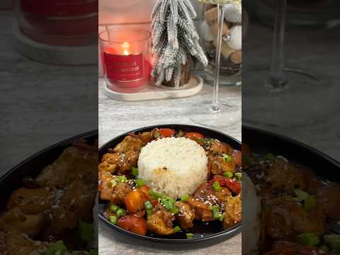 Курица с овощами в кисло-сладком соусе 🍛 #курицавсоусе #рецепты #рекомендации