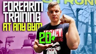 ARM WRESTLING TRAINING 20+ FOREARM EXERCISES