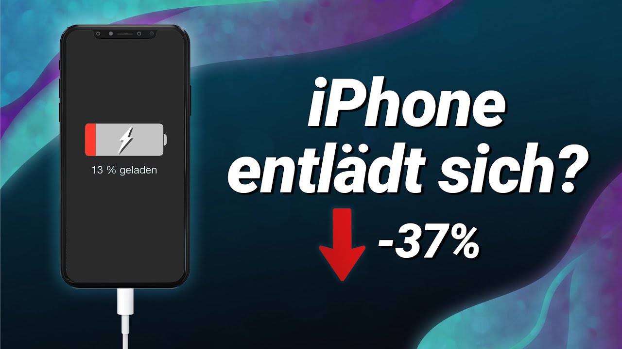 iPhone entlädt sich schnell während des ladens / über Nacht