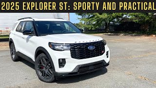 2025 Ford Explorer ST: POV Start Up, Test Drive, Walkaround and Review
