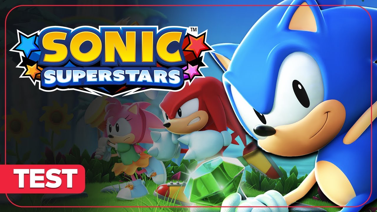 SONIC SUPERSTARS : Un bon (et maigre) retour en 2D ? TEST 