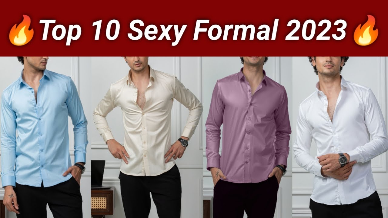 10 Ways To Style Black Pant With Formal Shirt 2023  Top 10 Latest Formal Shirt  Pant Combination 