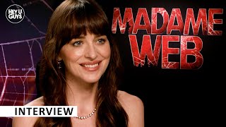 Dakota Johnson on Madame Web, the freedom to break away from the comics, her favourite movie & more