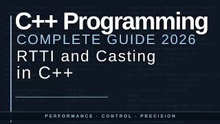RTTI, dynamic cast, static cast and const cast in C++