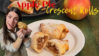 APPLE PIE CRESCENT ROLLS - LET'S SPEND A RELAXING SUNDAY TOGETHER