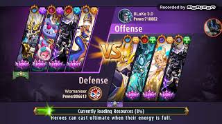 Magic rush Merger 811 - Arena sniping Womaniser shield meta team