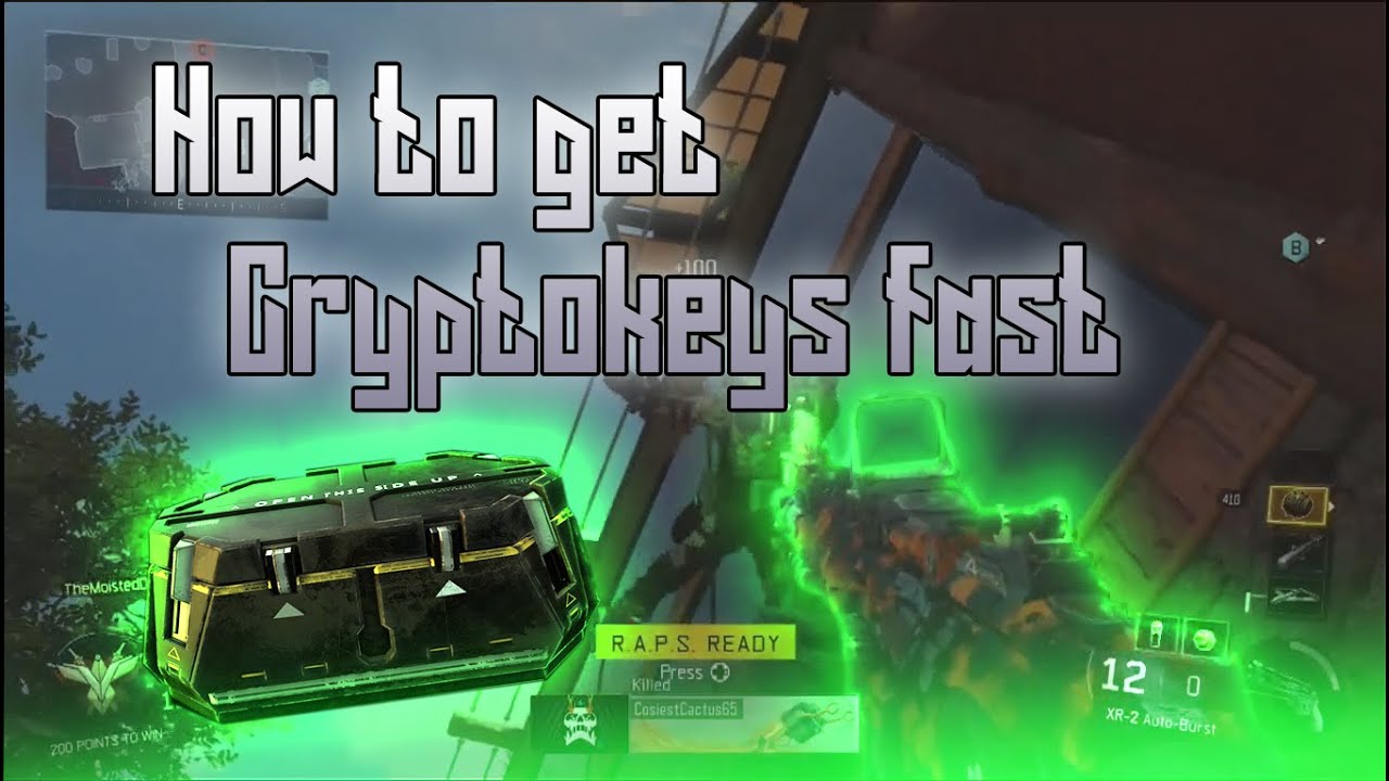 Black ops 3: How to get cryptokeys fast