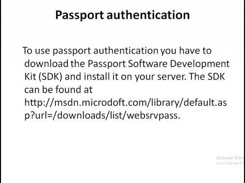 Types of Authentication