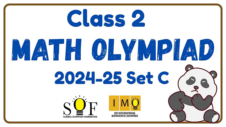 Class 2 Math Olympiad Question Paper 2024-25 | SOF IMO Class 2 Maths Olympiad Exam