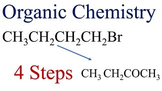 Organic chemistry tutor~Organic chemistry Conversions -13 | Bromo Butane to Butanone