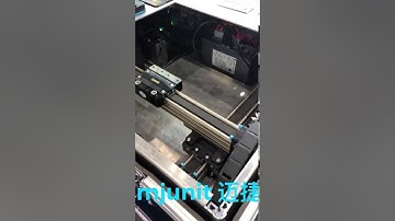 mjunit belt drive linear rail xy axis rail with 2 rails