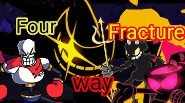 Four way Fracture but indie Cross (投稿が遅くなってすいません)このカバーはサンズが主人公です