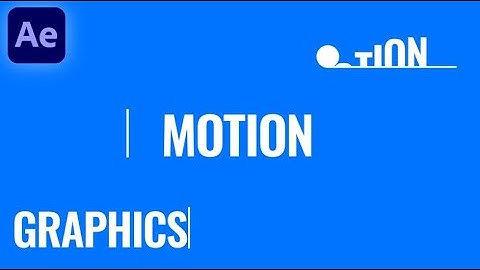 Creative Text Animation In Adobe After Effects - After Effects Tutorial - No Plugins.