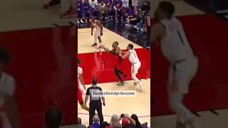 Nba Highlights - Damian Lillard Slips The Screen