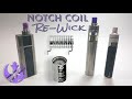 Re-wicking the Cuboid Mini Notch Coil | Will it work in the Cubis/AIO?