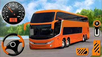 US Coach Bus Simulator Game 3D - Real Coach Bus - Android GamePlay